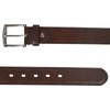 Leatherboss Genuine Leather Men's Stylish Casual Jeans Belt, Brown -