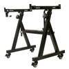 Kadence Keyboard Stand w/ Wheels - Black Z Style Adjustable
