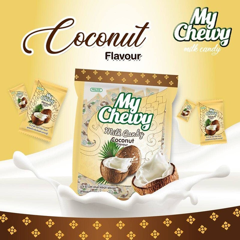 My Chewy Coconut Milk Tropical Soft Candy (100 Counts, 12.69