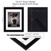 CORE ART 8x10 Black Picture Frame Set of 2,Display Pictures