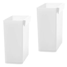 MJXKBB 2 pack Bath Caddy Basket,Waterproof Bathroom Organizer,Space Saving Toothpaste Holder,Shower Caddy Accessories for Bathroom,Bathtub,Shower Pan,Kitchen(White)