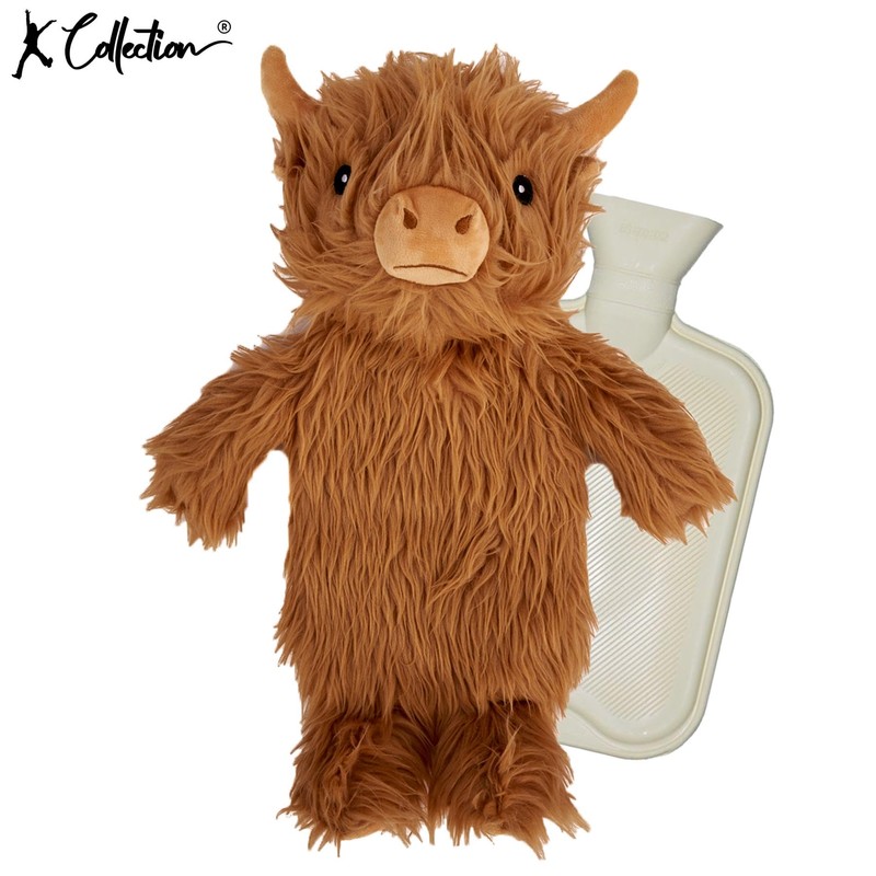 K Collection 3D Novelty Hot Water Bottle with Removable Cover