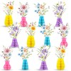 GANKTOWCOY 12 Pcs Wildflower Honeycomb Centerpieces Party Decorations