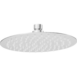 MEER Faucets by CNX Regadera Redonda de Lluvia (Acero Inoxidable) 8 pulgadas. Cabezal de ducha Cromado para Presión baja y normal