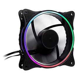 Inter-Tech RGB Fan 120 mm for IT-3303 Hornet and IT-3306 Cavy, Black