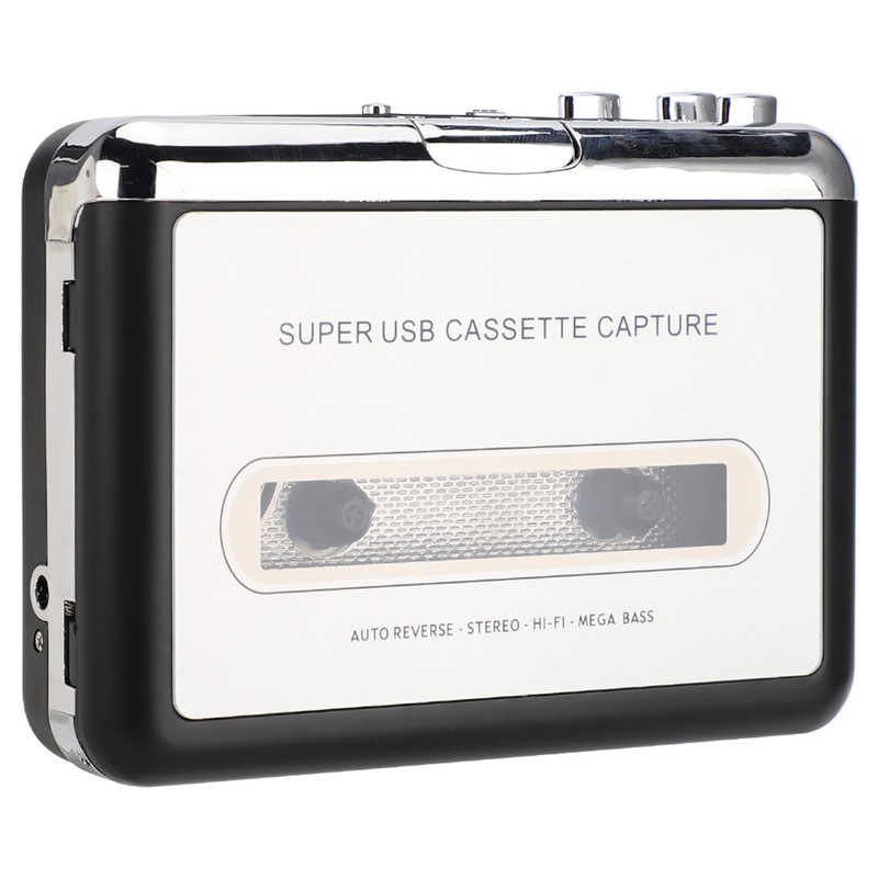 USB Tape To MP3 Capture Converter Stereo Audio Music Player