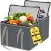 Creative Green Life XL Insulated Reusable Grocery Bags (2-Pack) -