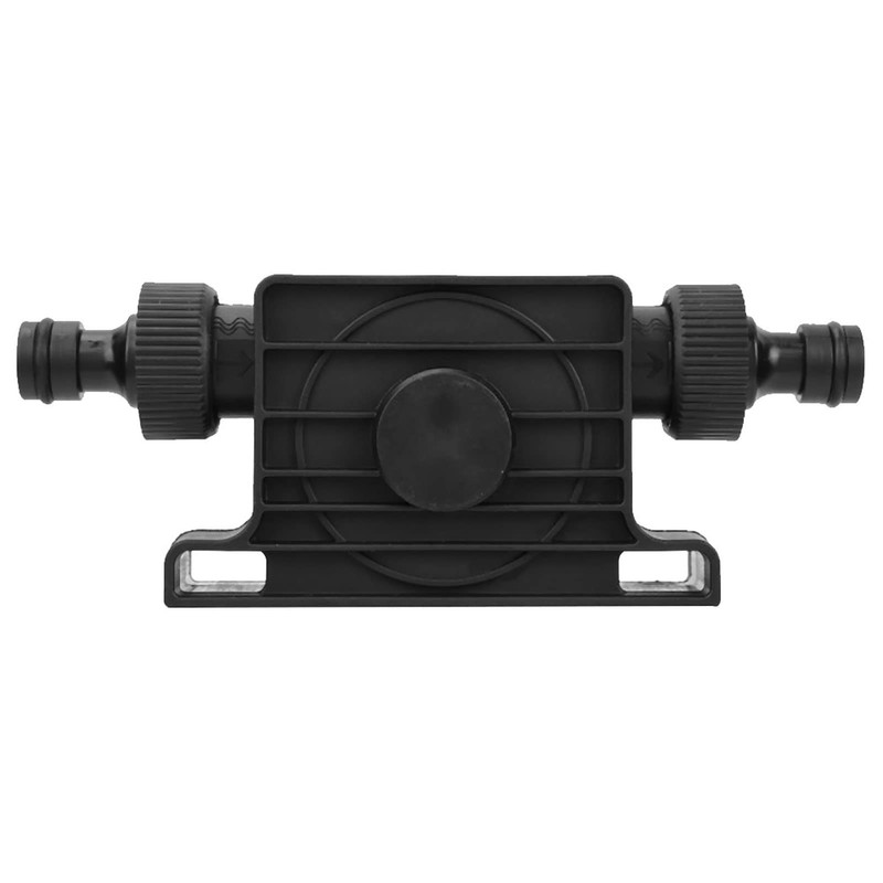 Acouto Portable Drill-Powered Pump, Black, Submersible, Engineering Plastics, Drill Pump