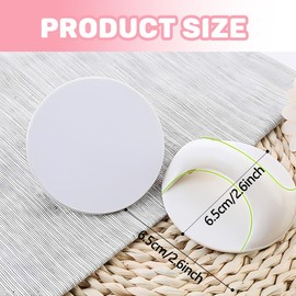 Pack of 4 Kitchen Door Handle for Kitchen Cupboards Drawer Handles Balcony Door Handle Sticky Door Knob for Wardrobe Kitchen Sliding Door Balcony Door (4 Colours)