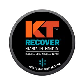 KT Health, Magnesium Cream, Recover - Cools and Relieves Muscles and Joint Pain - Use Post-Workout to Reduce Soreness