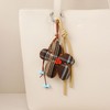 Fuerxy Fabric Flower Bag Charm for Tote Bag Charm Handbags