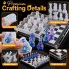 Resin Chess Set Mold Kit for DIY Crafts – 3D