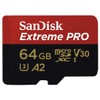サンディスク ( SANDISK ) 64GB microSD Extreme PRO SDアダプター付き ［海外パッケージ］064G-GN6MA