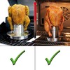AMOZO Beer Can Chicken Holder for Grill and Smoker -