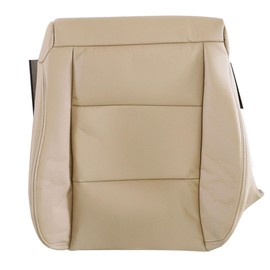 AOUTTUOA Front Driver Side Bottom Seat Cover Leather Ivory Tan Fit for Toyota Land Cruiser 1998 1999 2000 2001 2002 2003 2004 2005 2006 2007