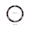 Ceramic Watch Bezel Ring Professional 38mm Watch Bezel Insert Replacement