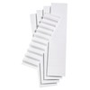 Pendaflex Blank Inserts for 1/5 Cut Hanging File Folders, 2 in, White, 100/Pack (242)