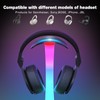 Jubor 3 in 1 RGB Gaming Headphone Stand, Headset Holder