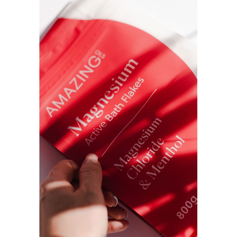Amazing Oils Magnesium Active Bath Flakes 800 g