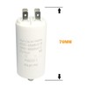 16µF 450V AMP Capacitor Motor Capacitor Starting Capacitor, CBB60 Plug
