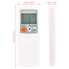 ECONTROLLY KM15E Replace Remote Control Compatible with Mitsubishi Air Conditioner