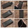 Whatna 16A-T65 Tanned Leather Tanned Leather Glasses Case, Genuine Leather,