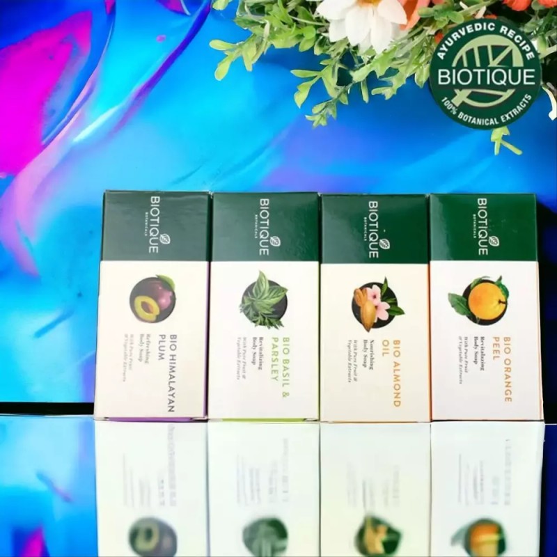 Biotique 인도 바이오티크 랜덤 미용비누 클렌징 세안제 5개 [■대량주문(100개이상 주문시