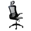 Modern High Back Mesh Executive Chair With Headrest And Flip