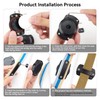IPX8 Waterproof Dog Collar Holder for Airtag [Metal Back Plate]