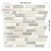 SMART TILES Peel and Stick Backsplash - 5 Sheets of