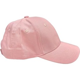 Women High Ponytail Sun Protect Structured Deep Fitted Athletic Baseball Cap Hat Pink