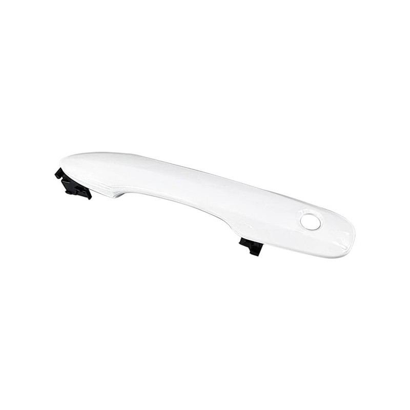 HUYILUN0104 1 Lot 4 Doors White Exterior Door Handle Compatible