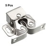 sourcing map Cabinet Door Double Roller Catch Ball Latch with