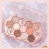 YAYAMIYA Cute Honeycomb Eyeshadow Palette, 12 Colors Makeup Palette, Honey