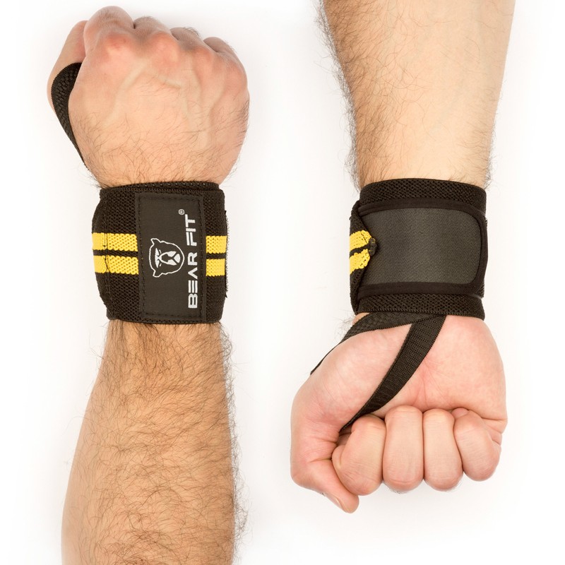 Bear Fit Weight Lifting Wrist Supports One Size (sold in