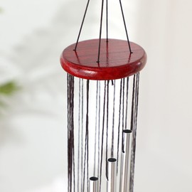 Wind Chimes,Garden Wind Chimes Metal Tubes Wind Bell Aluminum Alloy Tubes for Indoor Outdoor Backyard Living Home Decoration (Aluminum tube)