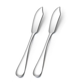 AOOSY Stainless Steel Butter Knives, Cheese Knives, Butter Spreader for Kitchen Restaurant Party,Set of 2