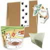 Mitarashi-chan Brown Rice Tea Bag with Matcha Tea Bag Figure,