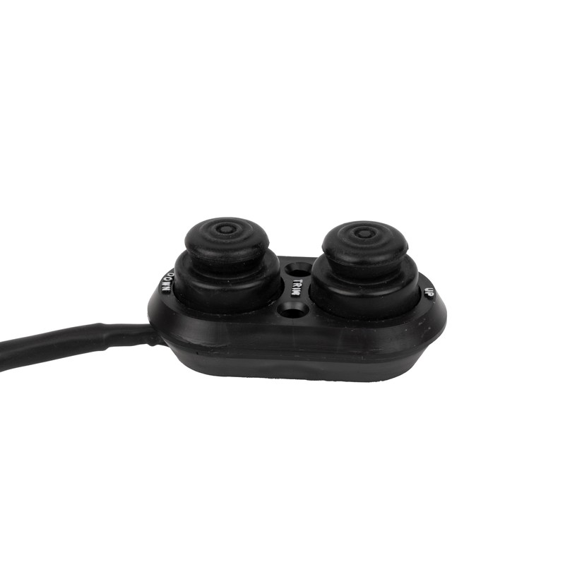 T-H Marine TTC-1-DP Push Button Transom Trim Switch, Black