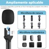 Soporte para Micrófono de Mano, Mango de Micrófono Lnalámbrico Reducción