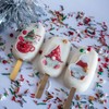 Crystal Candy Wafer-Paper Christmas Gnome 5, Pack of 21