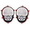 HECASA LED Pair Brake Light Compatible with Humvee M35 M998