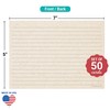321Done Jumbo Rustic Index Cards - Made in USA -