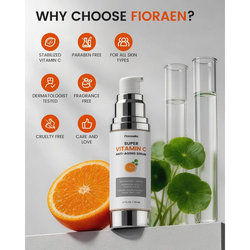 Super C Serum for Mature Skin – All-in-One Vitamin C