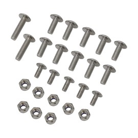 Carbpro 25 piece for yamaha banshee fender bolts screws nut mount kit plastics hardware