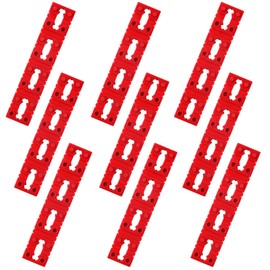 36pcs Electrical Switch and Receptacle Spacer, Electrical Outlet Spacers Plastic Twist Apart Spacers Electrical Socket Spacers for Electrical Box, Red