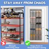 Door Organiser, Hanging Organiser, Versatile Shoe Storage Solution, Mesh Design,