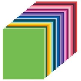 Colored Cardstock Paper 8.5" x 11", 85 lb/230 GSM Card Stock Printer Paper for Cards Making, Office Printing, Cards for Wedding, Invitation, Business, Menus, Certificate, 25 Colors