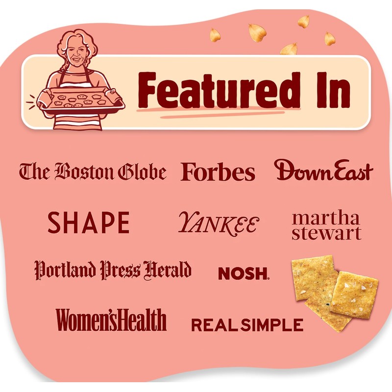 Better with Buckwheat Sea Salt Crackers, Complete Protein, Gluten-Free Crackers,