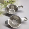 2 Pack Stainless Steel Tea Strainer Tea Funnel, Mini Fine